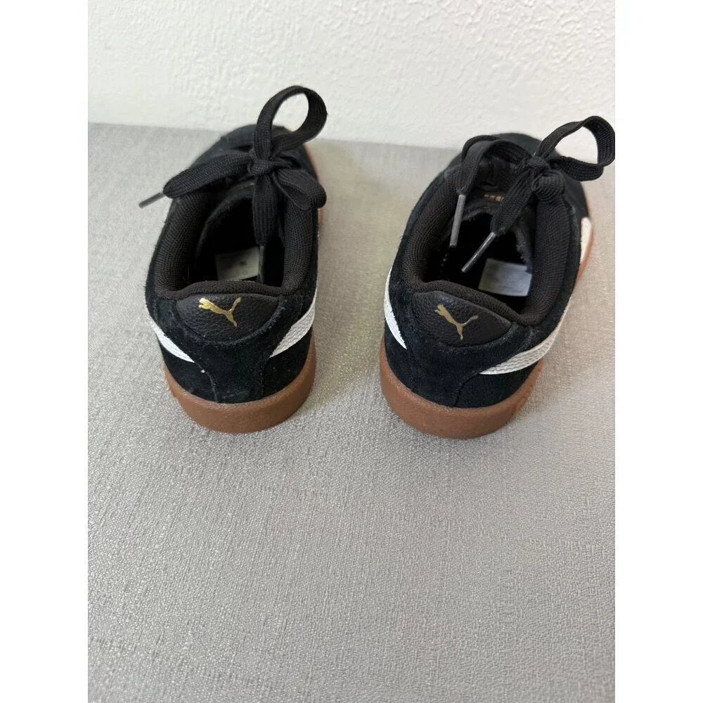 Puma Club Classic Black White Gum 13 Children Sneakers Retro Shoes
